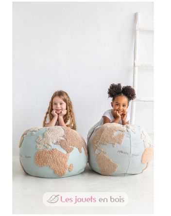 Pouf World Map LC-P-WMAP Lorena Canals 6