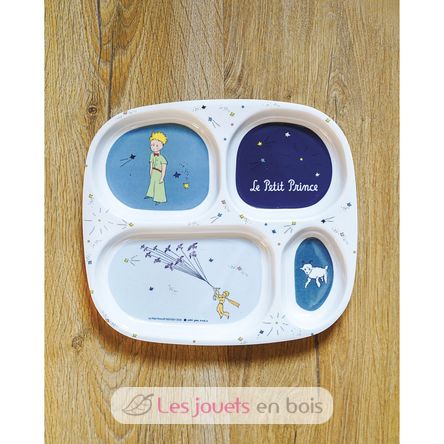 Plate tray with 4 compartments The Little Prince PJ-PP935U Petit Jour 2