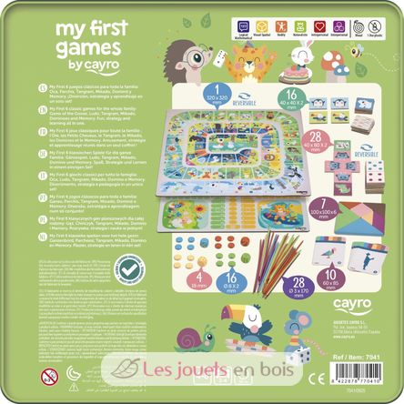 My first board games CA7041 Cayro 5