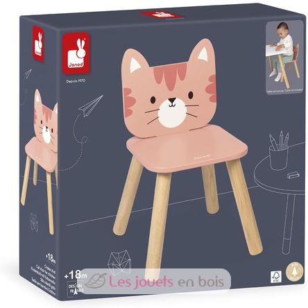 Child's Cat Chair J09659 Janod 4