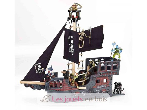 Drach Sharck Pirate Ship PA60251-3710 Papo 2