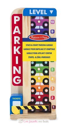 Garage for stacking and counting M&D15182-4584 Melissa & Doug 2