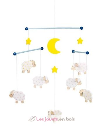 Wooden Mobile Sheep GO52951-5168 Goki 2