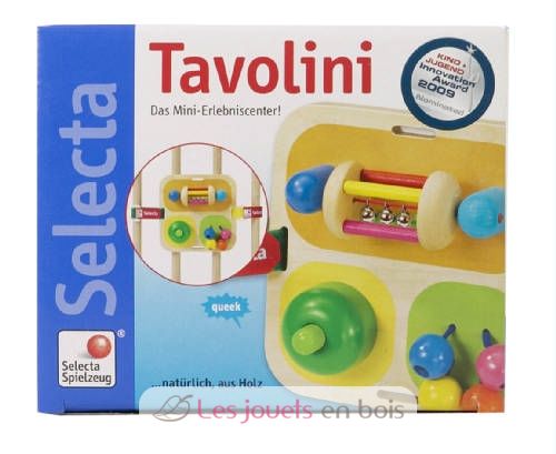 VivaGarden Tavolino per Bambini Play Island in Plastica cm 70x70x46 h  Multicolore - AL806815