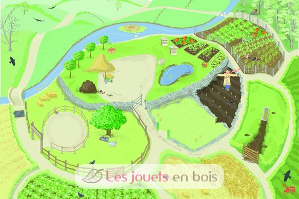 Farm playmat LTV424-3105 Le Toy Van 1