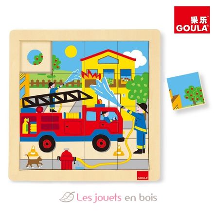 Puzzle firefighters GO53073-4043 Goula 1