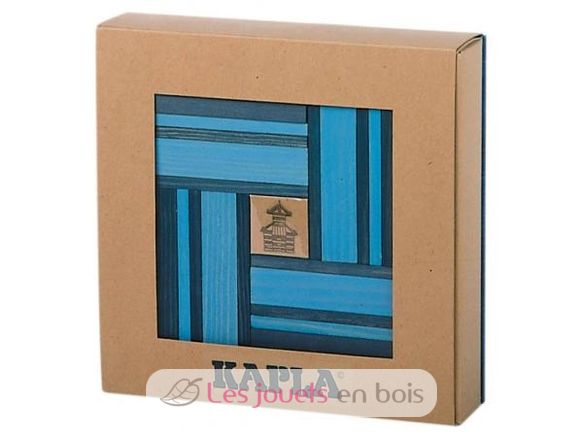 Box 40 blue boards + art book KABLBP21-4357 Kapla 1