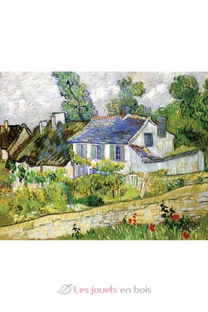 Houses at Auvers VAN GOGH A218-500-4442 Puzzle Michele Wilson 1
