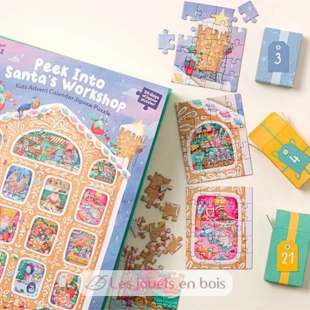 Advent Calendar Santa's Workshop PP-12411 Professor Puzzle 2
