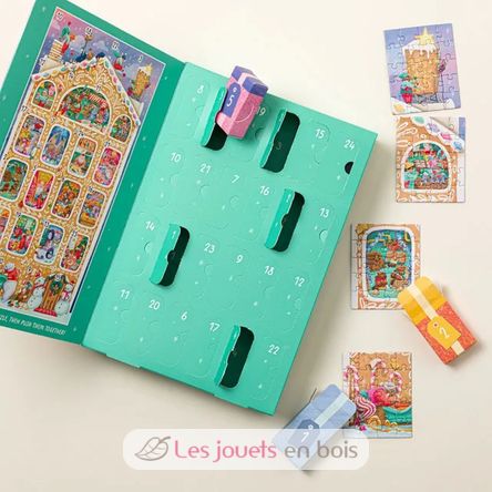 Advent Calendar Santa's Workshop PP-12411 Professor Puzzle 3