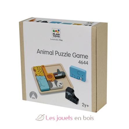 Animal Puzzle Game PT4644 Plan Toys, The green company 2