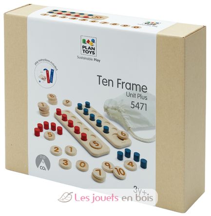 Ten Frames PT5471 Plan Toys, The green company 5
