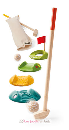 Double Mini Golf PT5683 Plan Toys, The green company 1