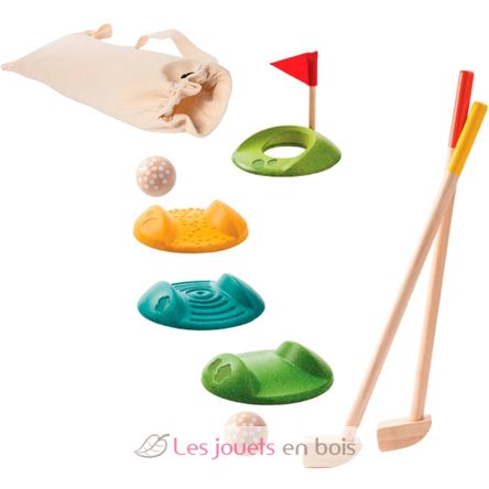 Double Mini Golf PT5683 Plan Toys, The green company 1