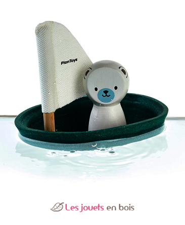 Polar bear Boat PT5712 Plan Toys, The green company 1