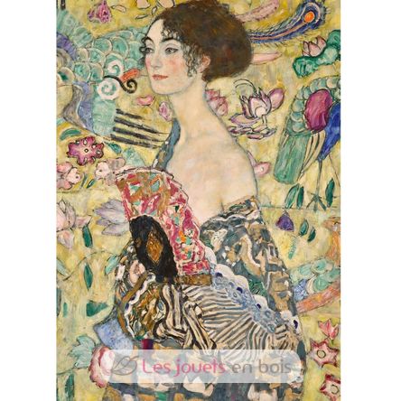 Puzzle Lady with a Fan Gustav Klimt 1000 pieces RAV12001132 Ravensburger 2