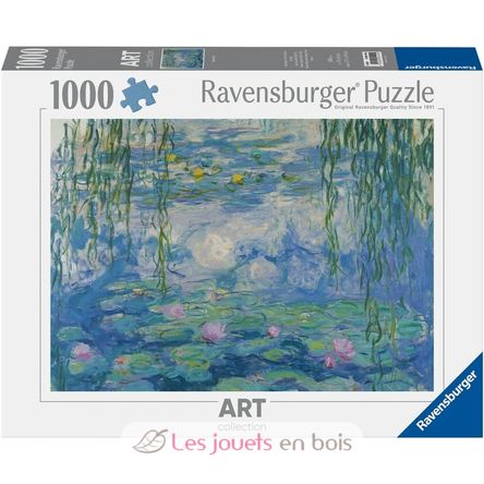 Puzzle Waterlilies Claude Monet 1000 pieces RAV12000194 Ravensburger 1
