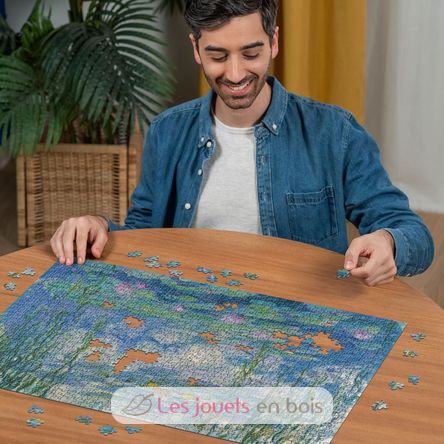 Puzzle Waterlilies Claude Monet 1000 pieces RAV12000194 Ravensburger 3