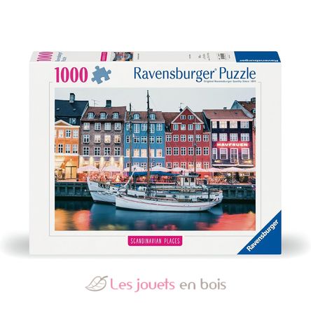 Puzzle Copenhagen Denmark 1000 pieces RAV12000111 Ravensburger 1