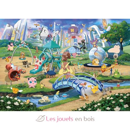 Puzzle Pokemon Eevee and Park 1000 pieces RAV12002033 Ravensburger 3