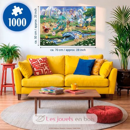 Puzzle Pokemon Eevee and Park 1000 pieces RAV12002033 Ravensburger 4