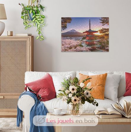 Puzzle Mount Fuji Cherry Blossoms View 1000 pieces RAV12000582 Ravensburger 5