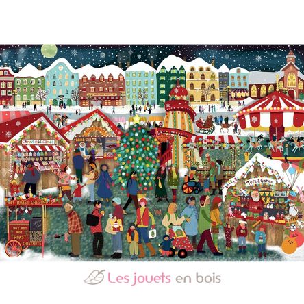 Puzzle Christmas market 1000 pieces RAV12000729 Ravensburger 2