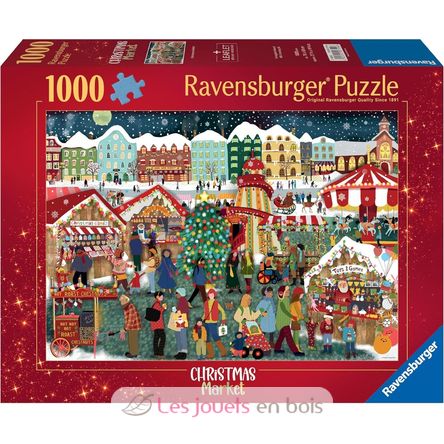 Puzzle Christmas market 1000 pieces RAV12000729 Ravensburger 1