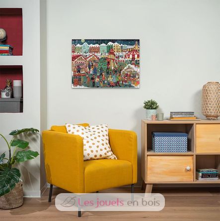 Puzzle Christmas market 1000 pieces RAV12000729 Ravensburger 5