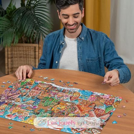 Puzzle Christmas Cookie Village 1000 pieces RAV12001267 Ravensburger 4