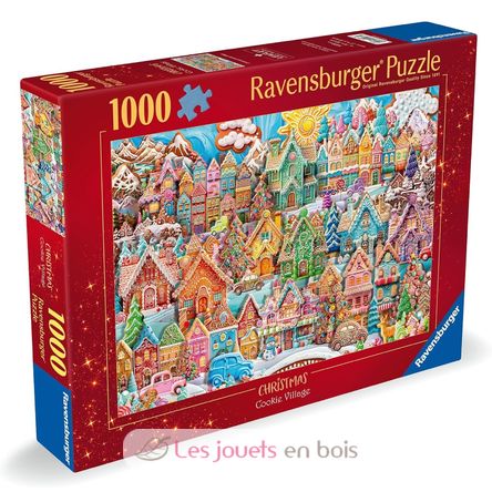 Puzzle Christmas Cookie Village 1000 pieces RAV12001267 Ravensburger 1