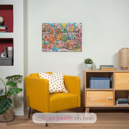 Puzzle Christmas Cookie Village 1000 pieces RAV12001267 Ravensburger 5