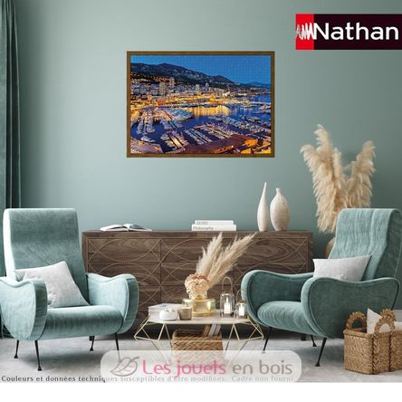 Puzzle A night in the port of Monaco 1500 pieces NA12002012 Nathan 4