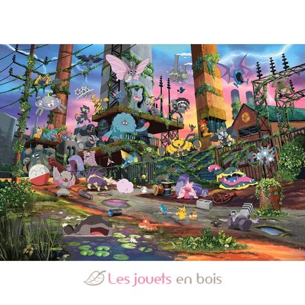 Puzzle Pokemon Jolteon y la central eléctrica 1000 pieces RAV12002034 Ravensburger 3