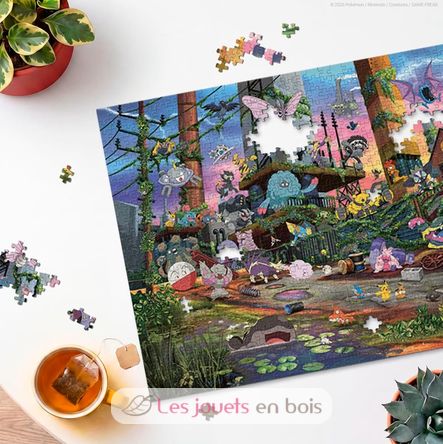 Puzzle Pokemon Jolteon y la central eléctrica 1000 pieces RAV12002034 Ravensburger 2