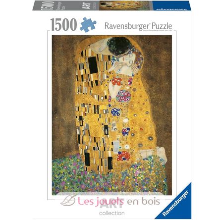 Puzzle The Kiss by Klimt 1500 pieces RAV12000080 Ravensburger 1