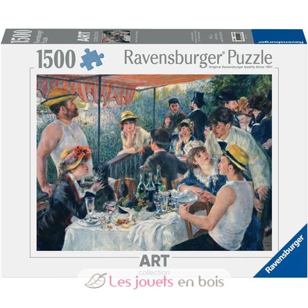 Puzzle The Rower's Breakfast by Renoir 1500 pieces RAV12001246 Ravensburger 1