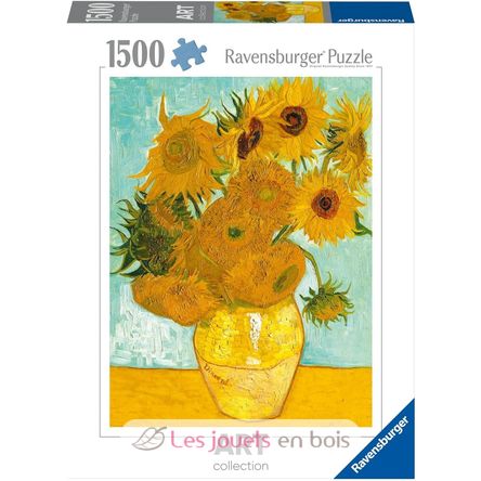 Puzzle Sunflowers by Van Gogh 1500 pieces RAV12000078 Ravensburger 6