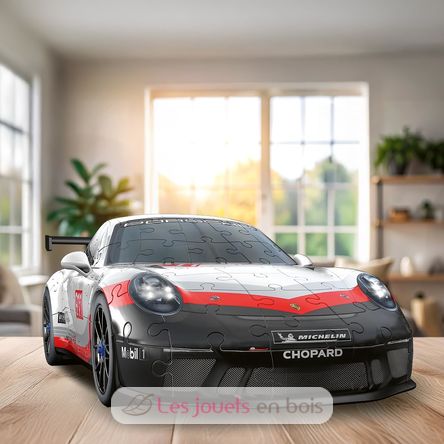 Porsche 911 GT3 Cup 3D Puzzle 108 pcs RAV12008039 Ravensburger 5