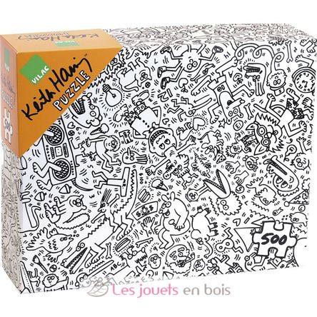 Keith Haring Puzzle (500 pieces) V9223 Vilac 3