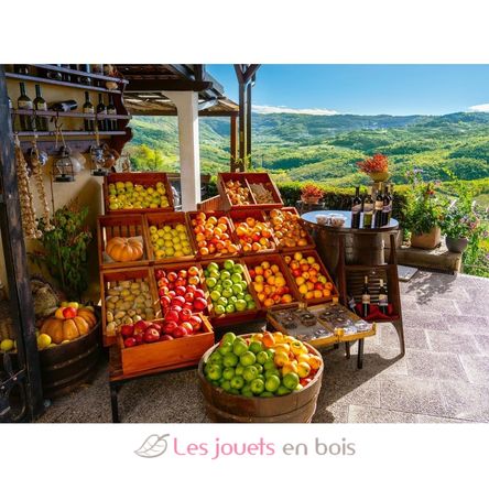Puzzle Fruit and vegetable market in Croatia 500 pcs RAV12001814 Ravensburger 2