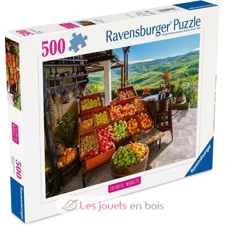 Puzzle Fruit and vegetable market in Croatia 500 pcs RAV12001814 Ravensburger 7