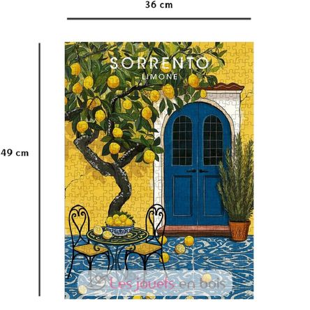 Puzzle Sorrento lemon 500 pieces NA12001865 Nathan 2