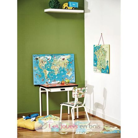 Puzzle map of France V2726 Vilac 3