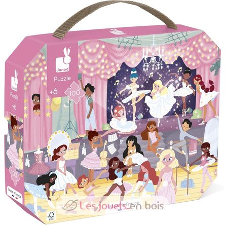 The dancers puzzle 100 pcs J02393 Janod 1