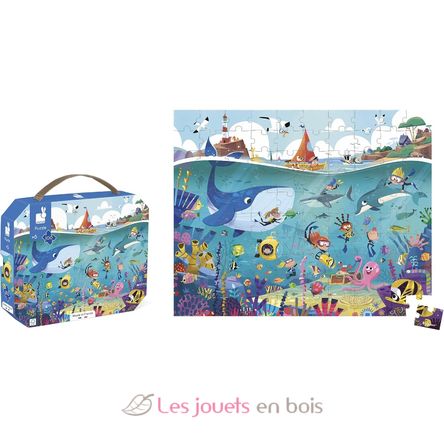 The Seabed puzzle 100 pcs J02394 Janod 3