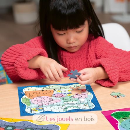 Puzzle Peppa Pig Family Firsts 3x49 pcs RAV12004288 Ravensburger 7