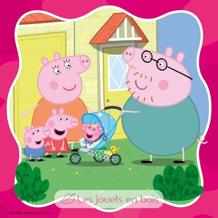 Puzzle Peppa Pig Family Firsts 3x49 pcs RAV12004288 Ravensburger 5