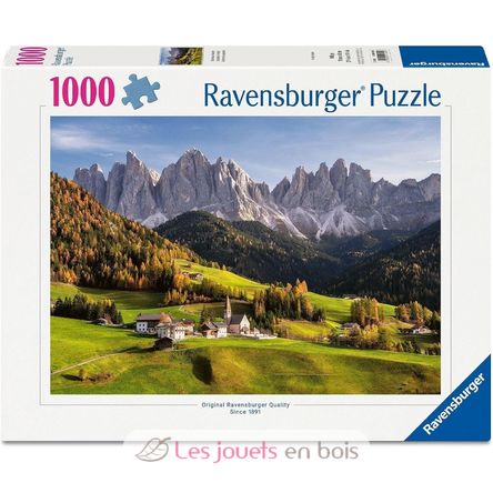 Puzzle Dolomites in autumn 1000 pieces RAV12001749 Ravensburger 1
