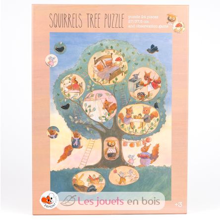 Squirrel Tree Puzzle EG570195 Egmont Toys 1